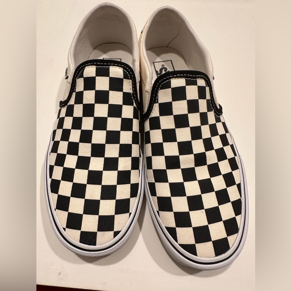 Women’s Checkered Vans